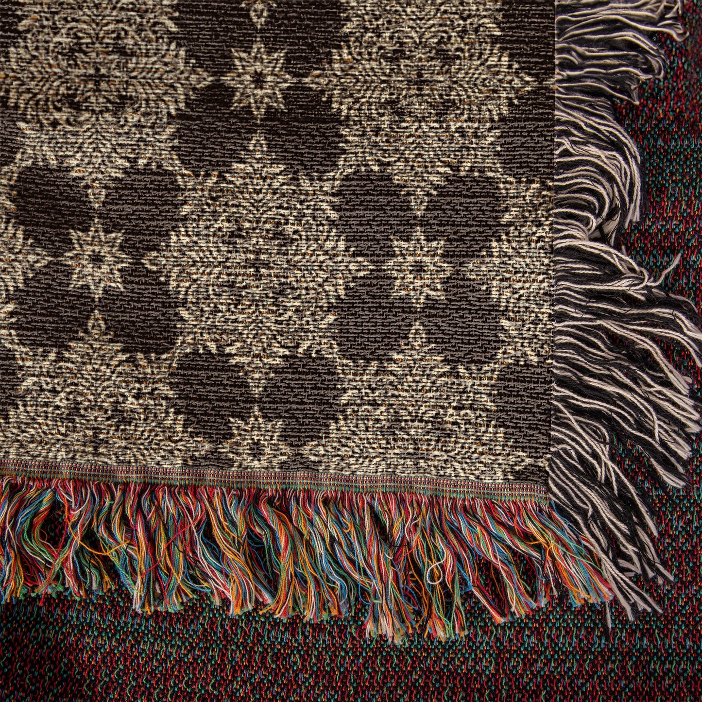 Damask Pattern 015 - 50" x 60" Heirloom Woven Blanket