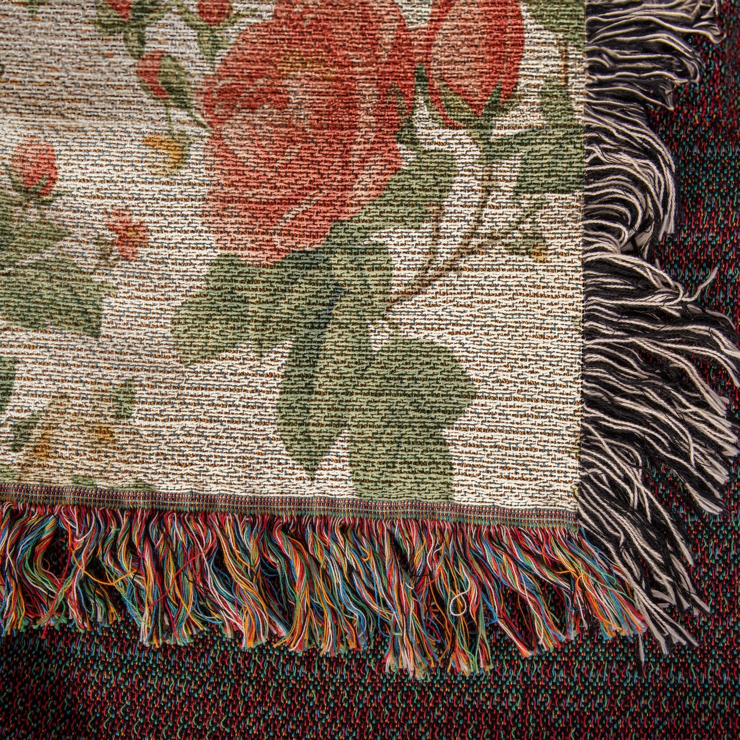 Chinoiserie Pattern 034 - 50" x 60" Heirloom Woven Blanket
