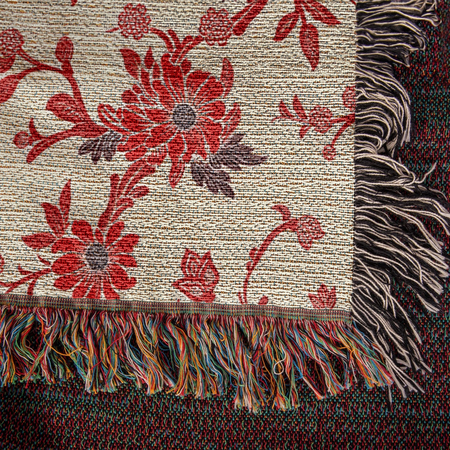 Chinoiserie Pattern 019 - 50" x 60" Heirloom Woven Blanket