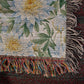 Spring Flowers Pattern 012 - 50" x 60" Heirloom Woven Blanket