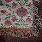 Mexican Floral Fiesta Pattern 027 - 50" x 60" Heirloom Woven Blanket