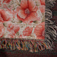 Spring Flowers Pattern 023 - 50" x 60" Heirloom Woven Blanket