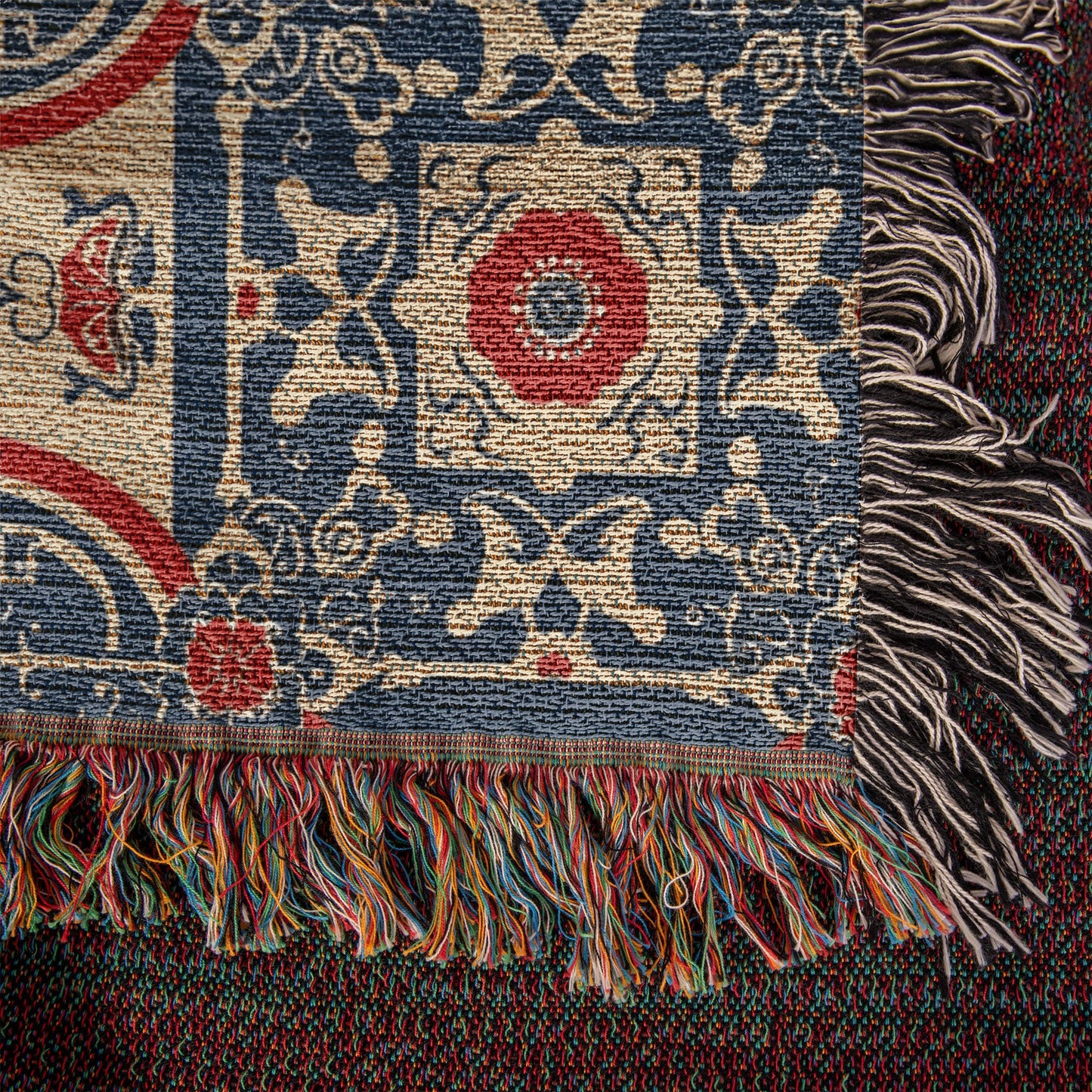 Chinoiserie Pattern 020 - 50" x 60" Heirloom Woven Blanket
