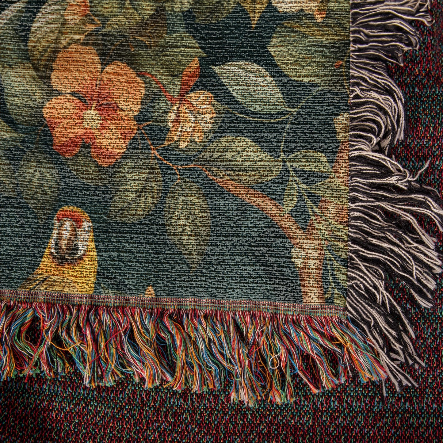 Chinoiserie Pattern 036 - 50" x 60" Heirloom Woven Blanket