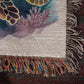 Cute Sea Turtle 008 - 50" x 60" Heirloom Woven Blanket