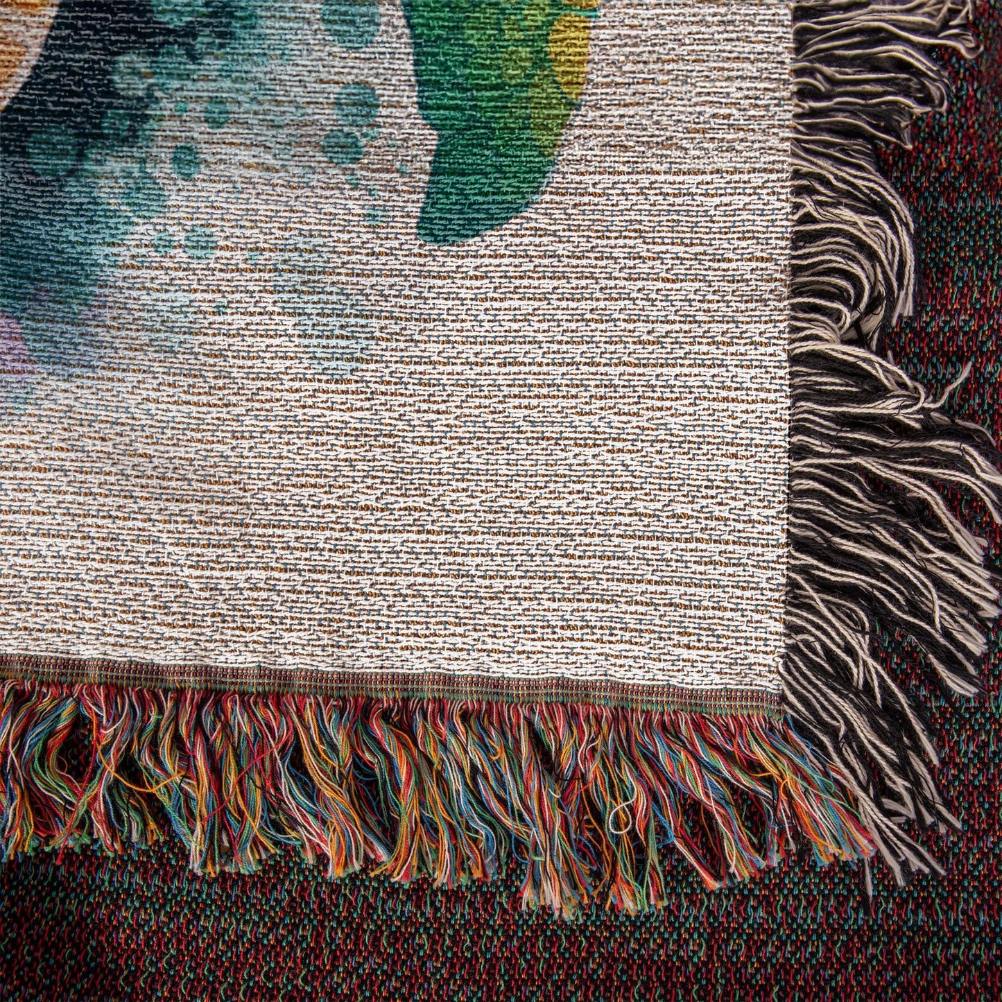 Cute Sea Turtle 011 - 50" x 60" Heirloom Woven Blanket