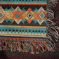 Mexican Textile Pattern 002 - 50" x 60" Heirloom Woven Blanket