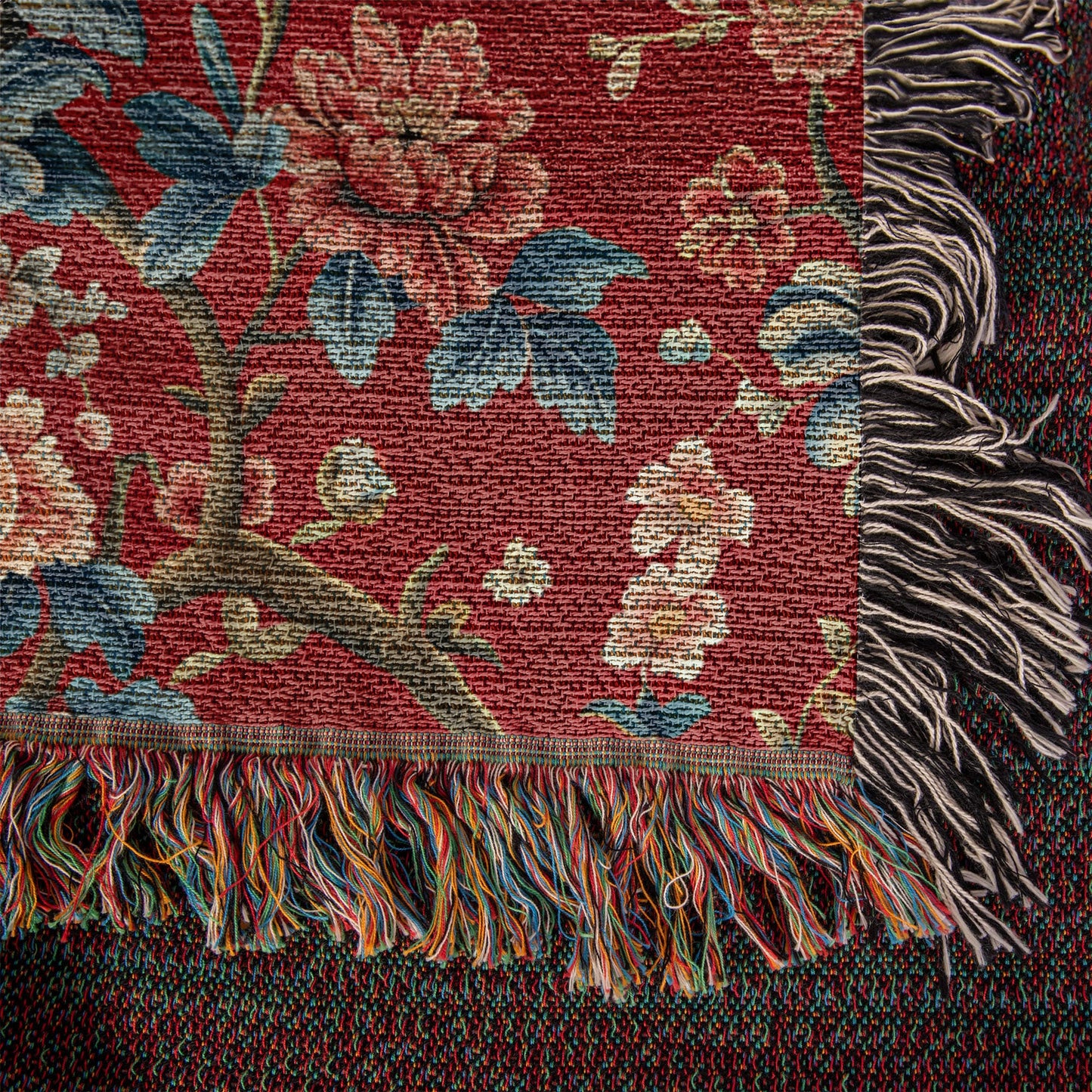 Chinoiserie Pattern 002 - 50" x 60" Heirloom Woven Blanket