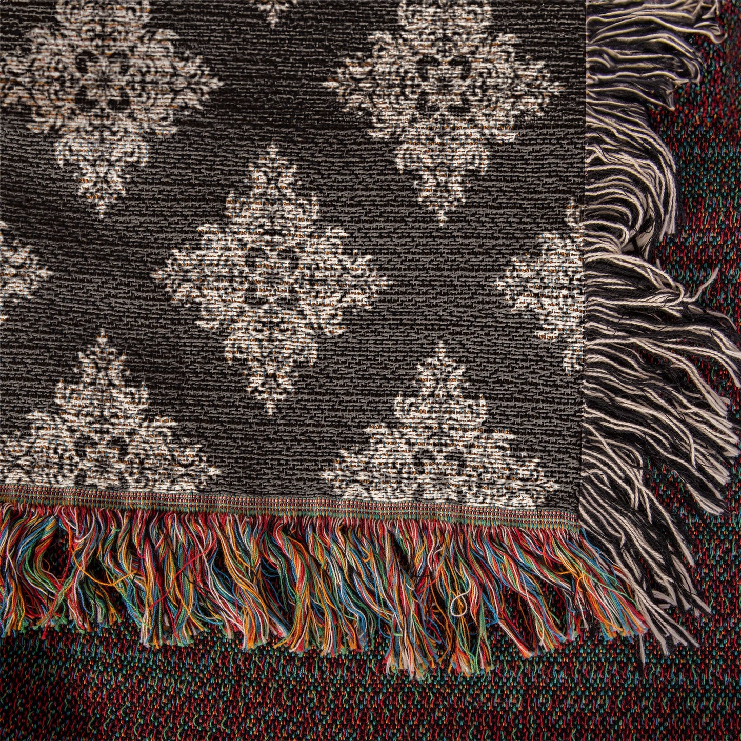 Damask Pattern 017 - 50" x 60" Heirloom Woven Blanket