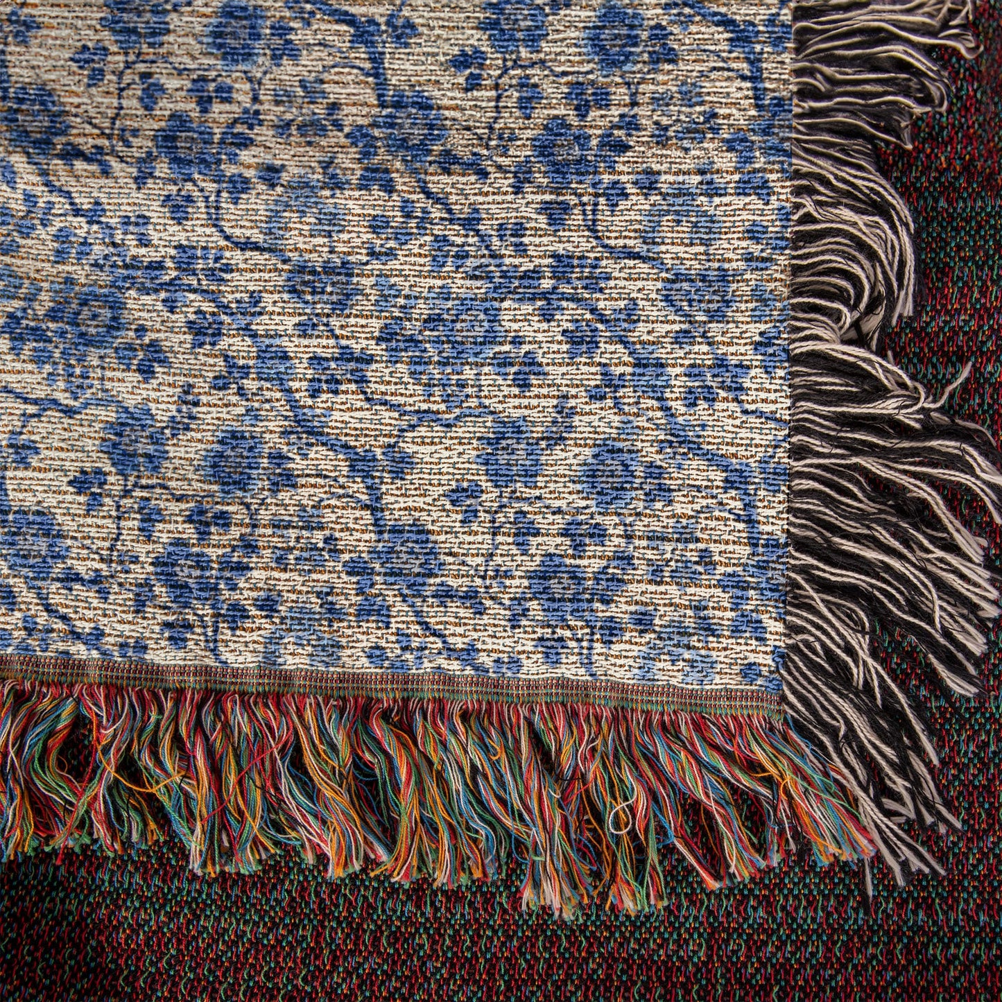 Chinese Ornament Pattern 012 - 50" x 60" Heirloom Woven Blanket