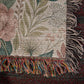 Oversized Floral Pattern 009 - 50" x 60" Heirloom Woven Blanket