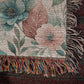 Oversized Floral Pattern 007 - 50" x 60" Heirloom Woven Blanket