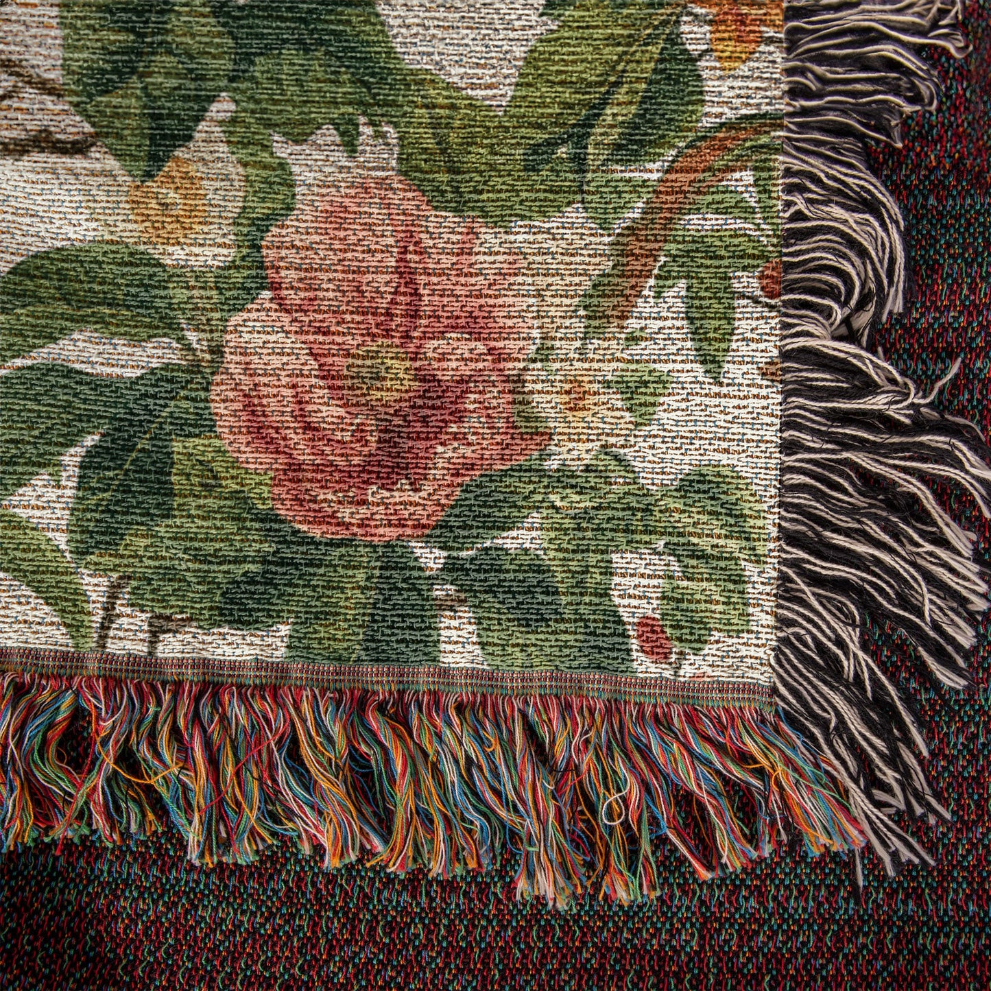 Chinoiserie Pattern 033 - 50" x 60" Heirloom Woven Blanket