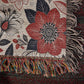 Oversized Floral Pattern 004 - 50" x 60" Heirloom Woven Blanket