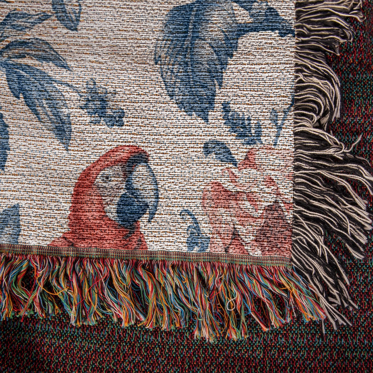 Chinese Ornament Pattern 002 - 50" x 60" Heirloom Woven Blanket