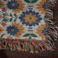 Mexican Floral Fiesta Pattern 016 - 50" x 60" Heirloom Woven Blanket