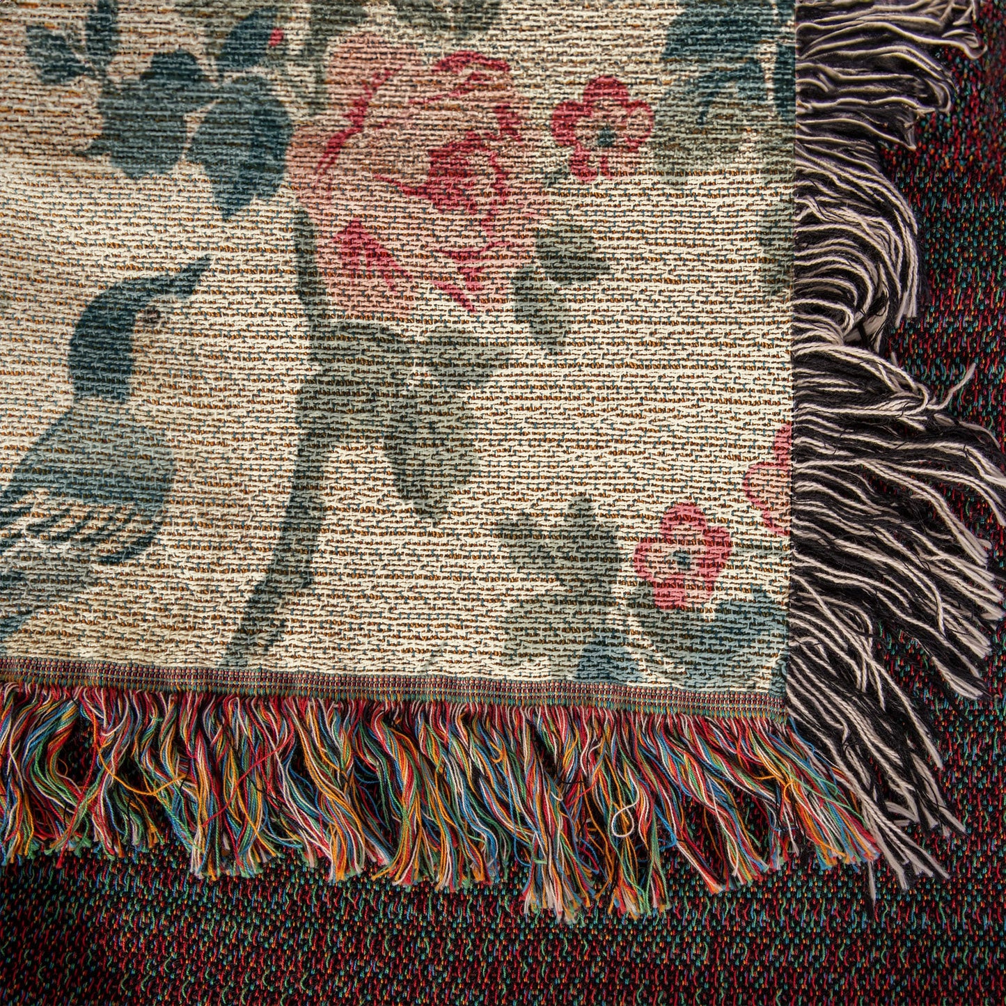 Chinoiserie Pattern 031 - 50" x 60" Heirloom Woven Blanket