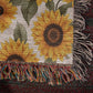 Spring Flowers Pattern 017 - 50" x 60" Heirloom Woven Blanket