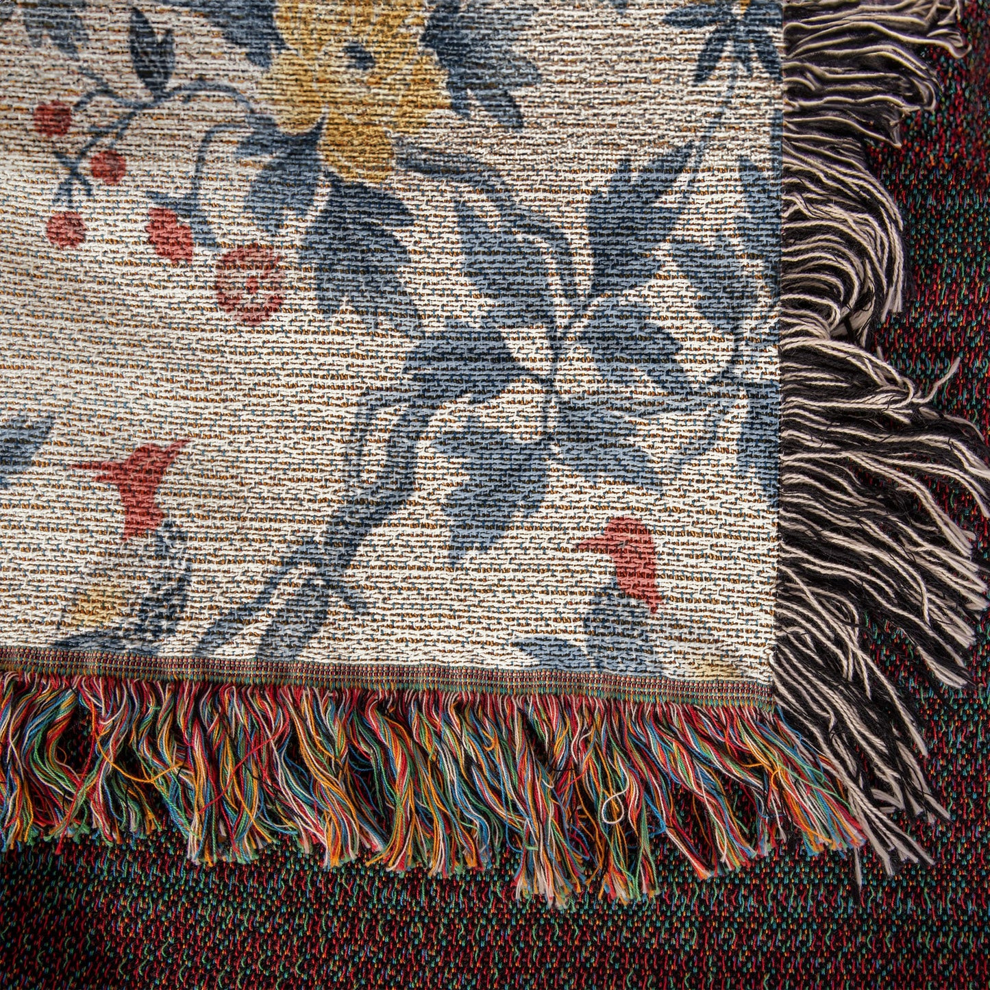 Chinoiserie Pattern 010 - 50" x 60" Heirloom Woven Blanket