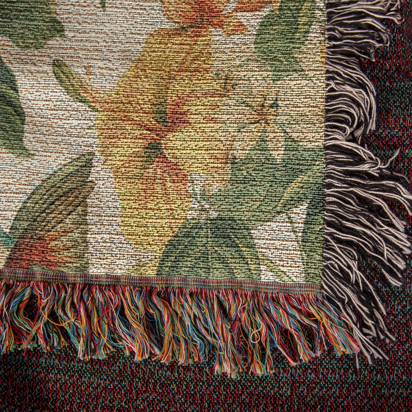 Chinoiserie Pattern 035 - 50" x 60" Heirloom Woven Blanket