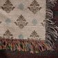 Damask Pattern 007 - 50" x 60" Heirloom Woven Blanket