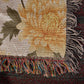 Spring Flowers Pattern 003 - 50" x 60" Heirloom Woven Blanket