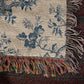 Chinese Ornament Pattern 004 - 50" x 60" Heirloom Woven Blanket