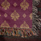 Damask Pattern 005 - 50" x 60" Heirloom Woven Blanket