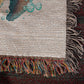 Cute Sea Turtle 005 - 50" x 60" Heirloom Woven Blanket