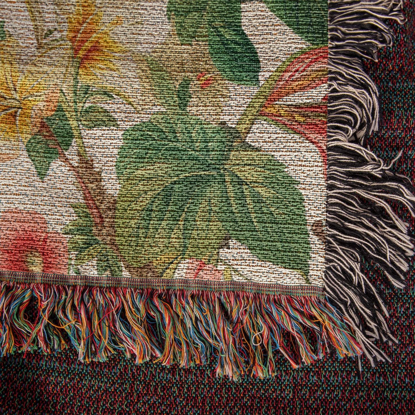 Chinoiserie Pattern 026 - 50" x 60" Heirloom Woven Blanket