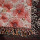 Spring Flowers Pattern 022 - 50" x 60" Heirloom Woven Blanket