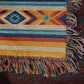 Mexican Textile Pattern 008 - 50" x 60" Heirloom Woven Blanket