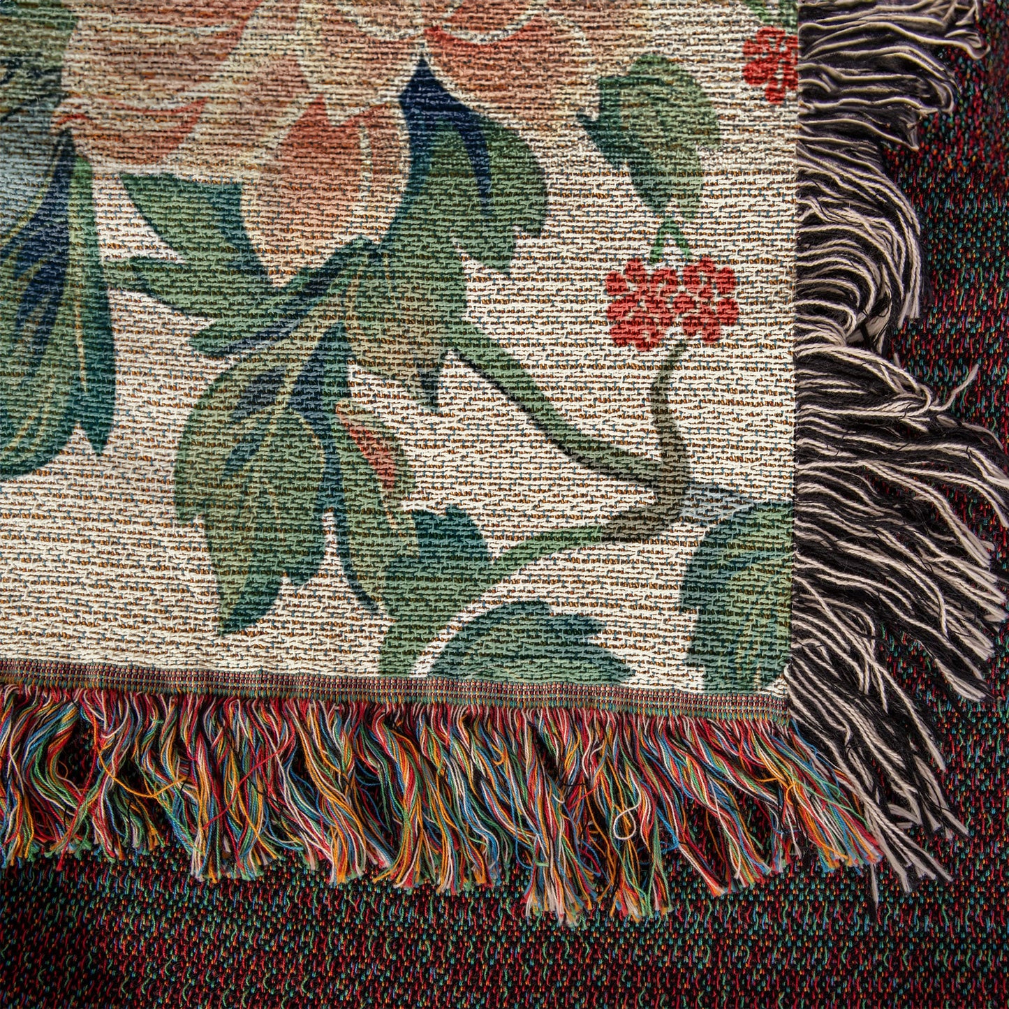 Chinoiserie Pattern 016 - 50" x 60" Heirloom Woven Blanket