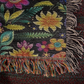 Mexican Floral Fiesta Pattern 029 - 50" x 60" Heirloom Woven Blanket