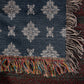 Damask Pattern 010 - 50" x 60" Heirloom Woven Blanket
