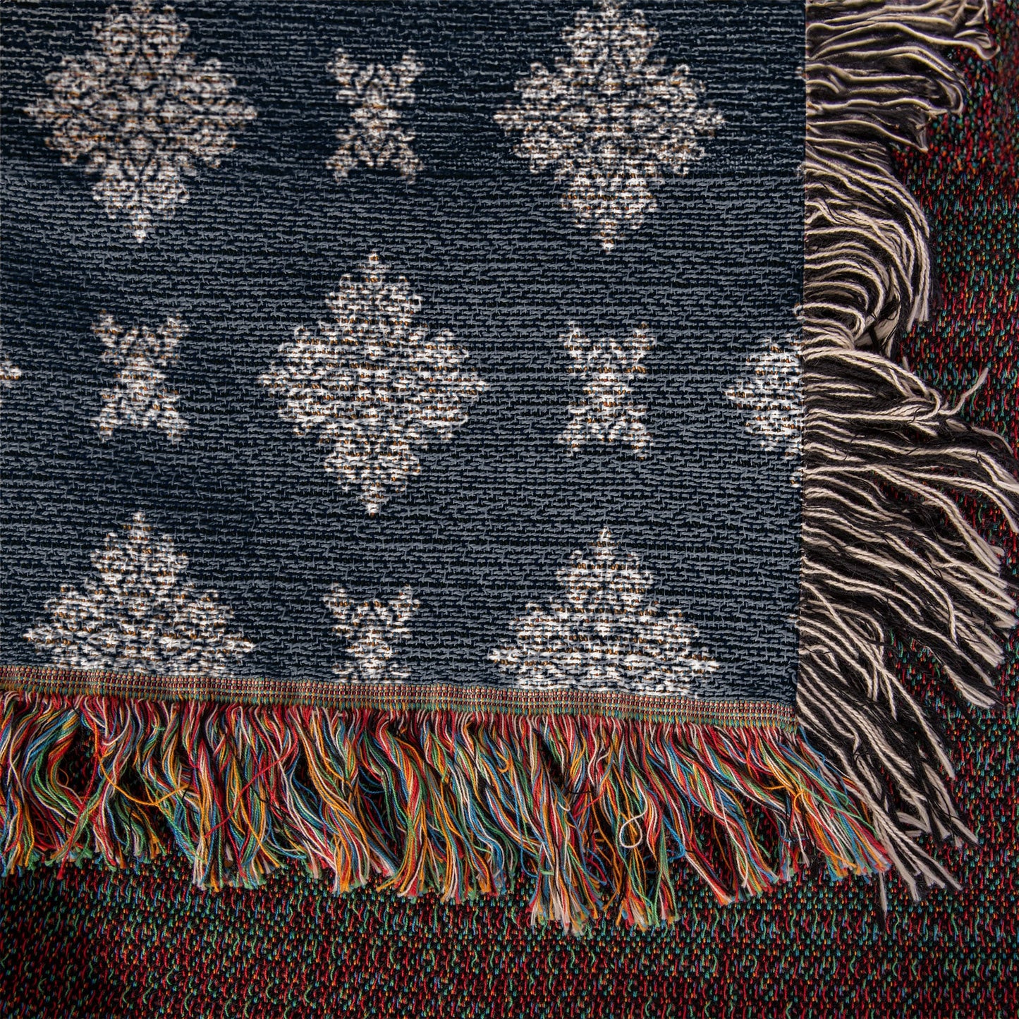 Damask Pattern 010 - 50" x 60" Heirloom Woven Blanket