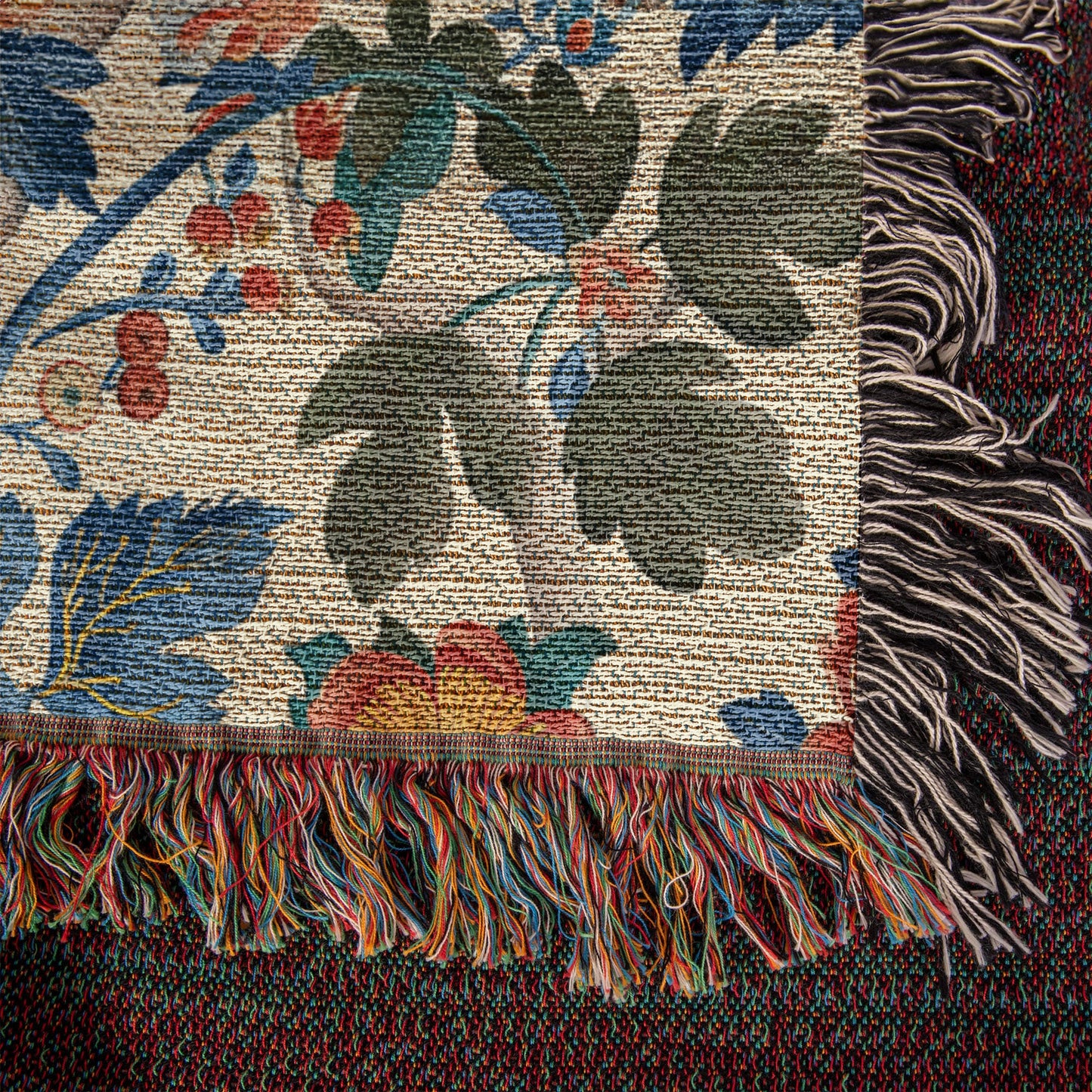 Chinoiserie Pattern 018 - 50" x 60" Heirloom Woven Blanket