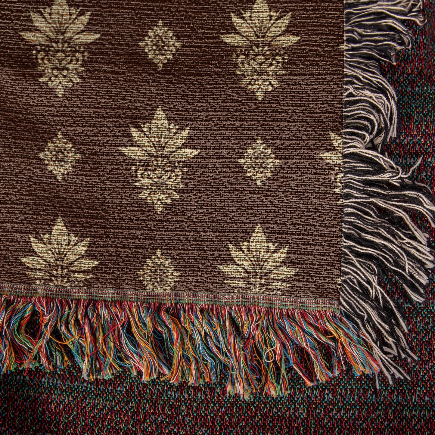 Damask Pattern 002 - 50" x 60" Heirloom Woven Blanket