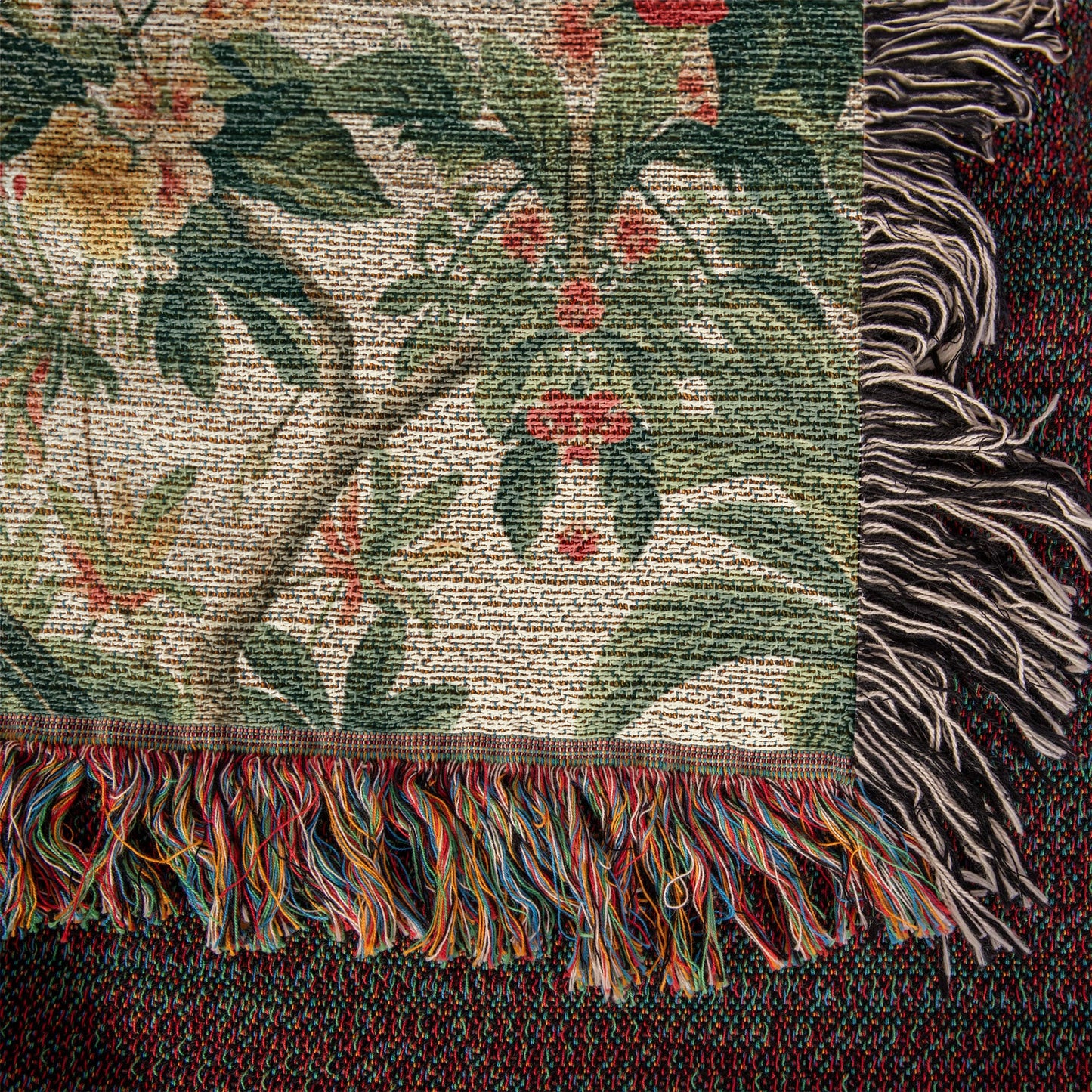Chinoiserie Pattern 032 - 50" x 60" Heirloom Woven Blanket