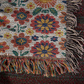 Mexican Floral Fiesta Pattern 026 - 50" x 60" Heirloom Woven Blanket