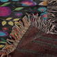 Mexican Floral Fiesta Pattern 034 - 50" x 60" Heirloom Woven Blanket