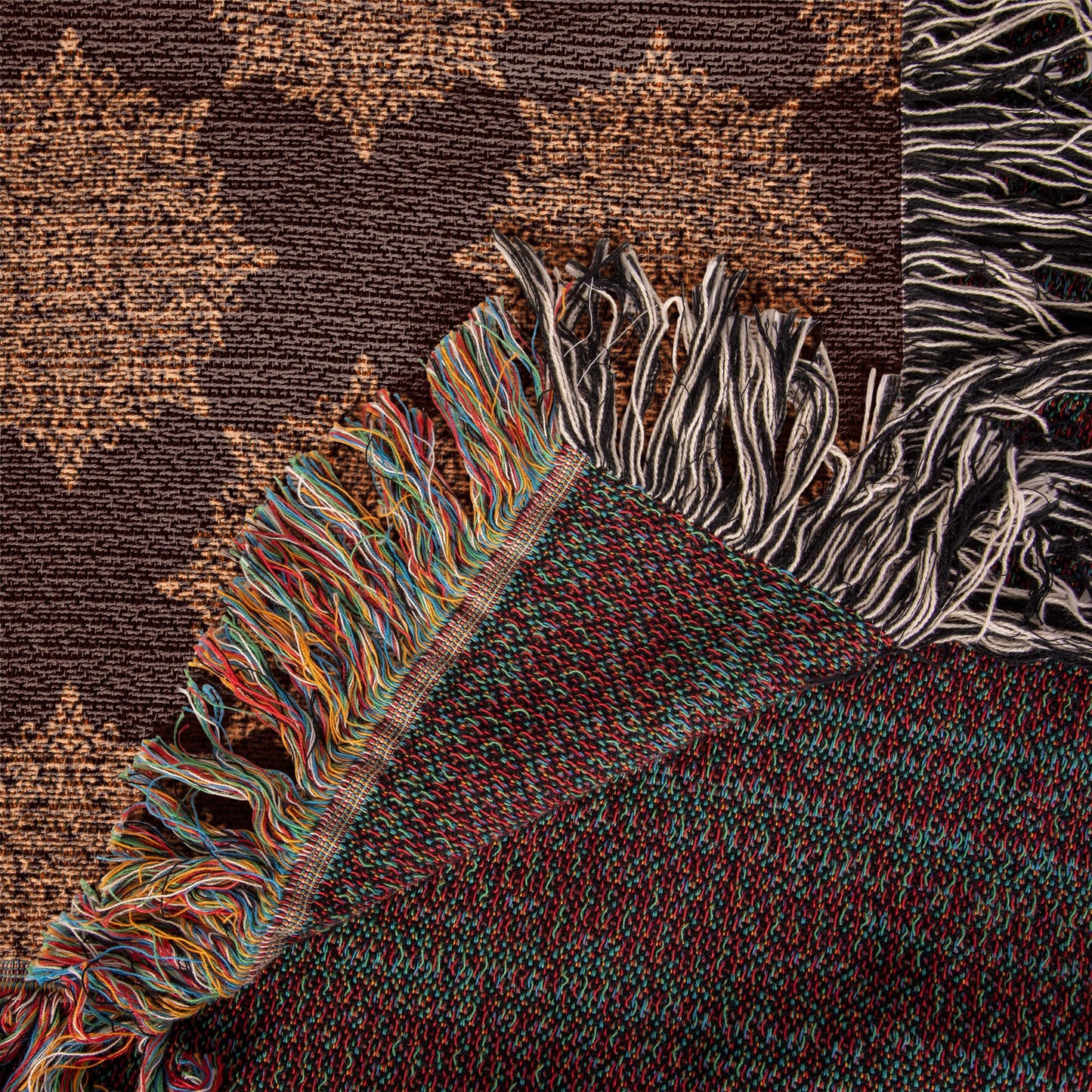 Damask Pattern 012 - 50" x 60" Heirloom Woven Blanket