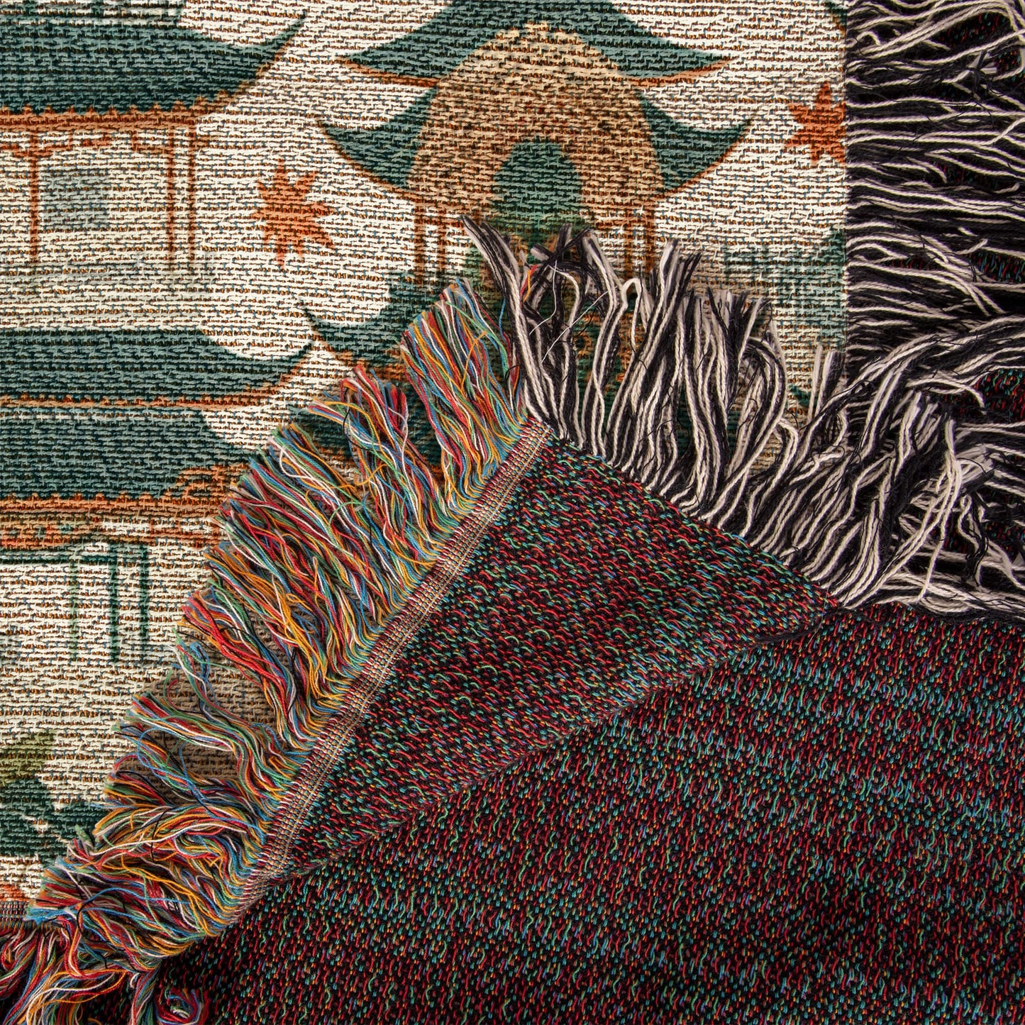 Chinoiserie Pattern 006 - 50" x 60" Heirloom Woven Blanket
