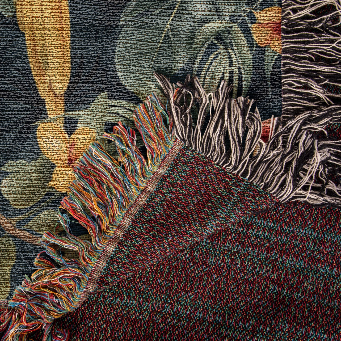 Chinoiserie Pattern 029 - 50" x 60" Heirloom Woven Blanket