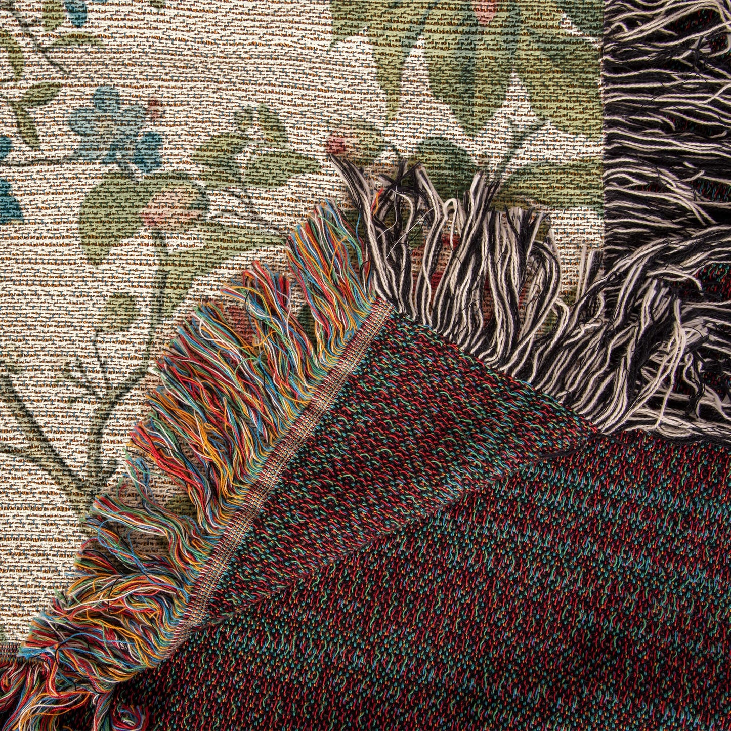 Chinoiserie Pattern 027 - 50" x 60" Heirloom Woven Blanket