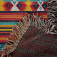 Mexican Textile Pattern 006 - 50" x 60" Heirloom Woven Blanket