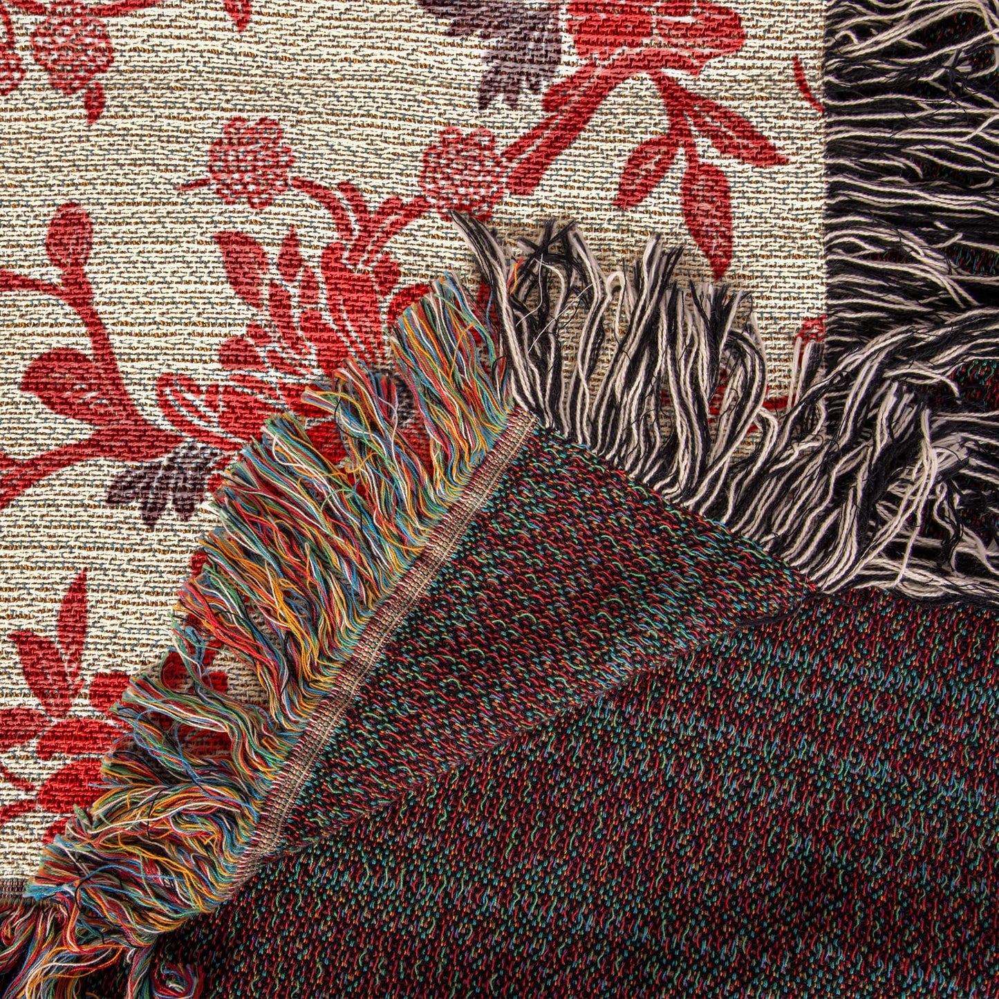 Chinoiserie Pattern 019 - 50" x 60" Heirloom Woven Blanket