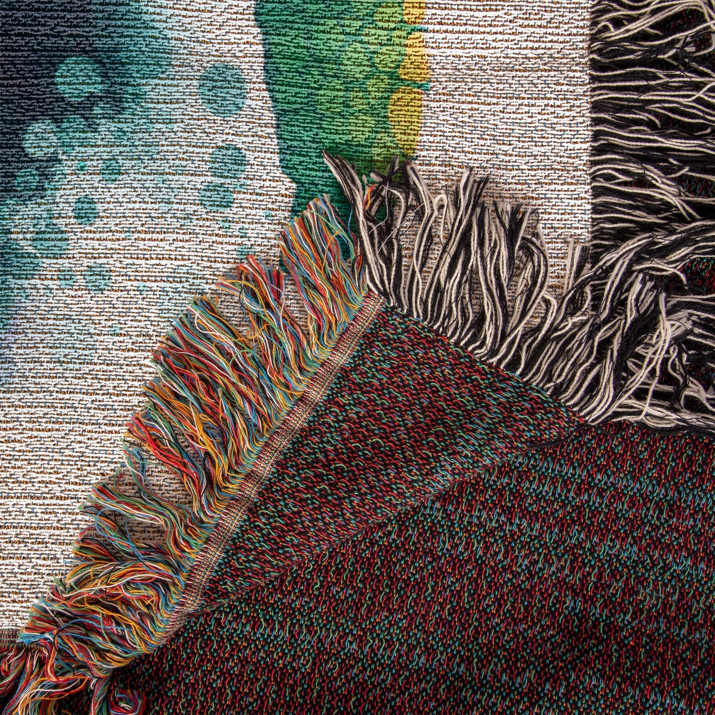 Cute Sea Turtle 011 - 50" x 60" Heirloom Woven Blanket