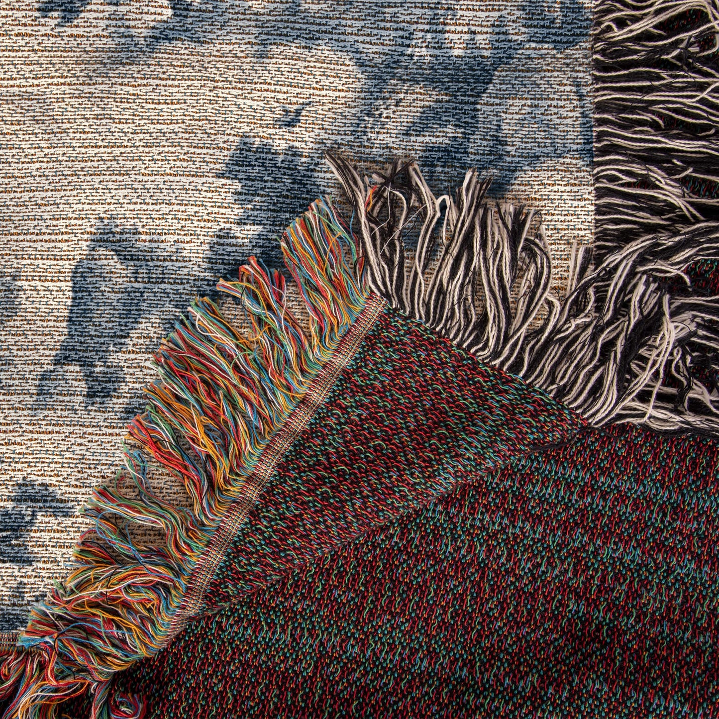Chinese Ornament Pattern 007 - 50" x 60" Heirloom Woven Blanket