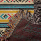 Mexican Textile Pattern 001 - 50" x 60" Heirloom Woven Blanket